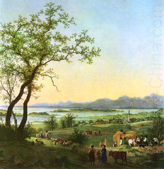 Peter von Hess Am Chiemsee china oil painting image